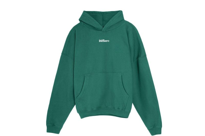 defier trademark hoodie gruen df trademark hoodie alpine green 1