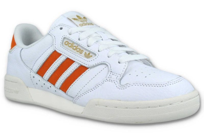 didas continental 80 stripes weiss orange gz6267 02