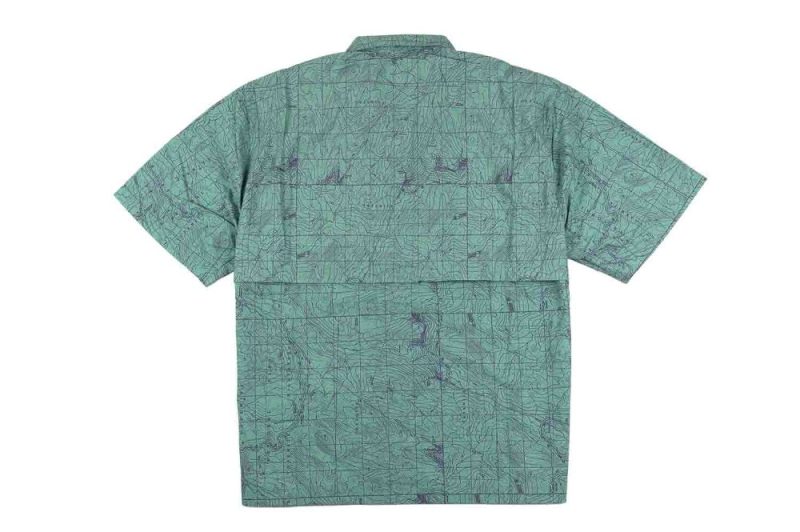 gramicci camp shirt gruen g3sm j016 yosemite green 2