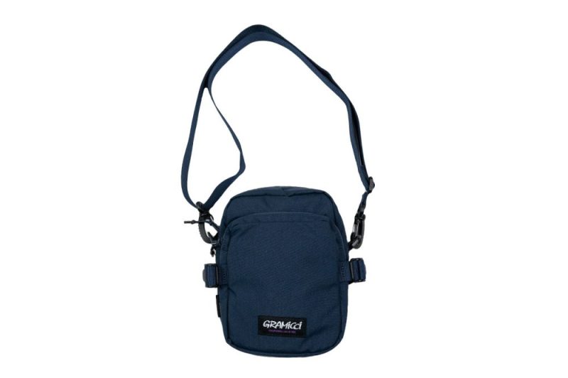 gramicci cordura mini shoulder bag blau g4sb 106 navy 1