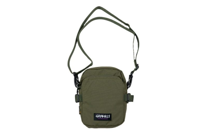 gramicci cordura mini shoulder bag olive g4sb 106 olive 1