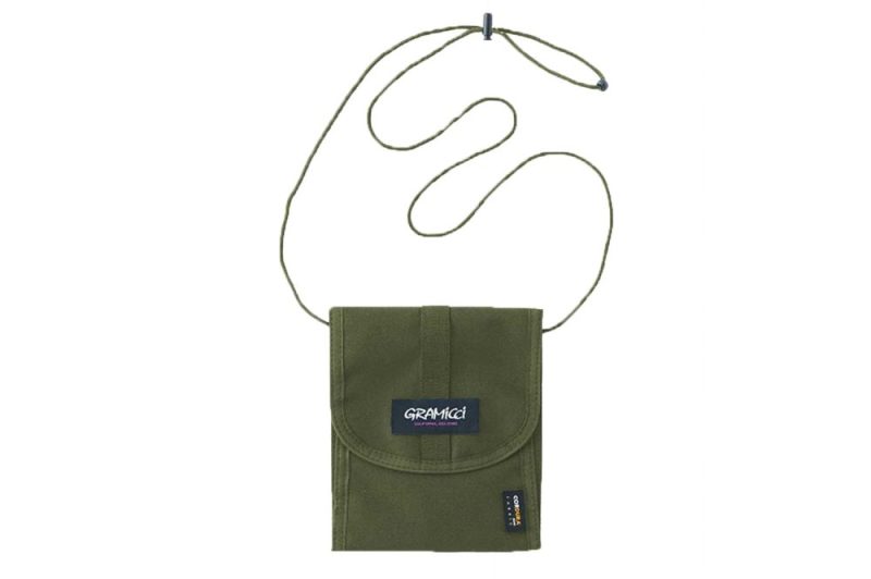 gramicci cordura neck pouch olive g3sb 085 olive