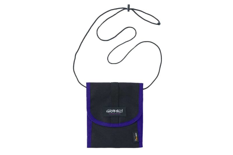 gramicci cordura neck pouch schwarz g3sb 085 black 1