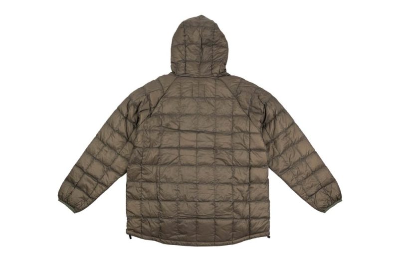 gramicci down pullover jacket grau g3fu j102 tg stone grey2