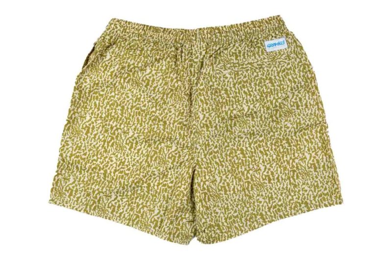 gramicci drift swim short leopard g3su p038 micro bark 2