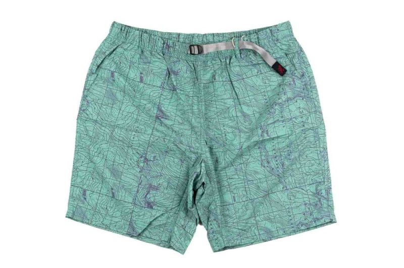 gramicci nylon alpine packable short g3sm p017 yosemite green 1