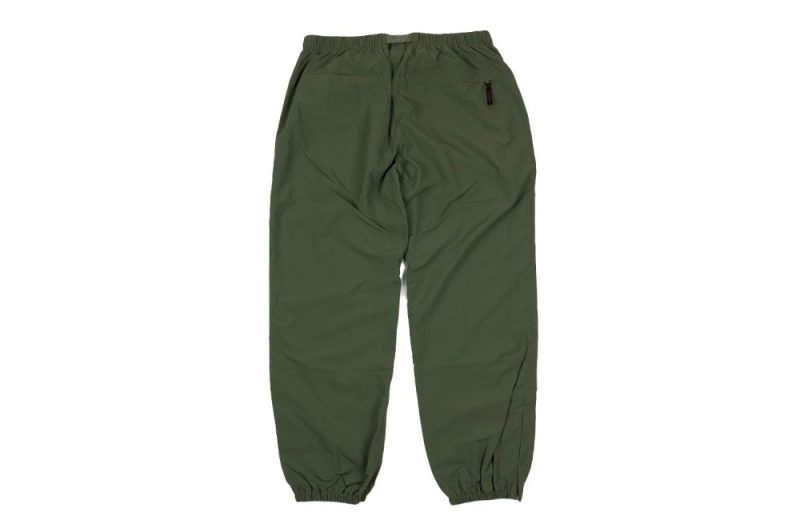 gramicci nylon packable track pant olive g2sm p032 olive 2