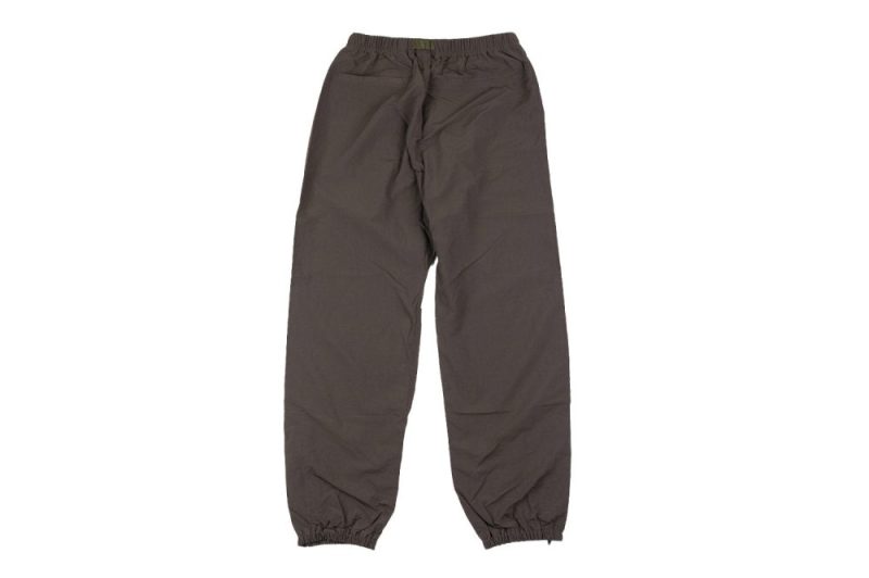 gramicci nylon track pant dunkelbraun g4sm 119 dark brown 2