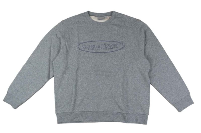 gramicci original freedom sweatshirt grau g4su j092 heathe 1