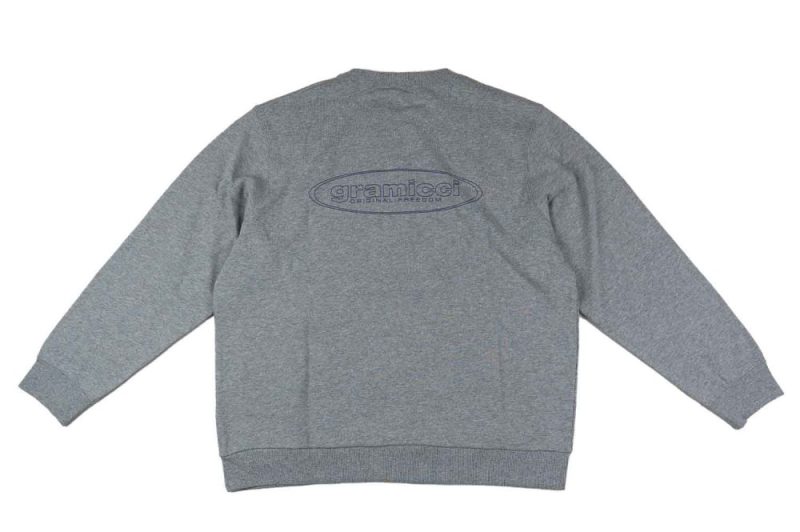 gramicci original freedom sweatshirt grau g4su j092 heathe 3