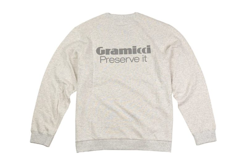 gramicci preserve it sweatshirt grau g3fu j077 ash heather 2