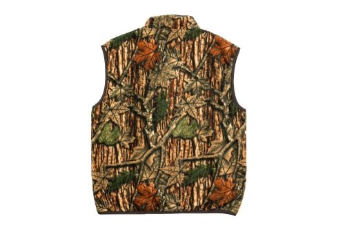 gramicci reversible fleece vest leaf camo g3fu j030 leaf camo 7