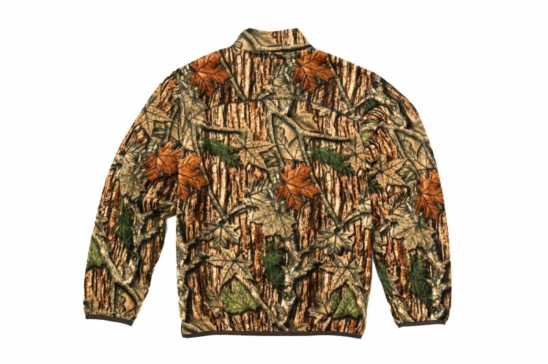 gramicci thermal fleece jacket leaf camo g3fu j032 leaf camo 2