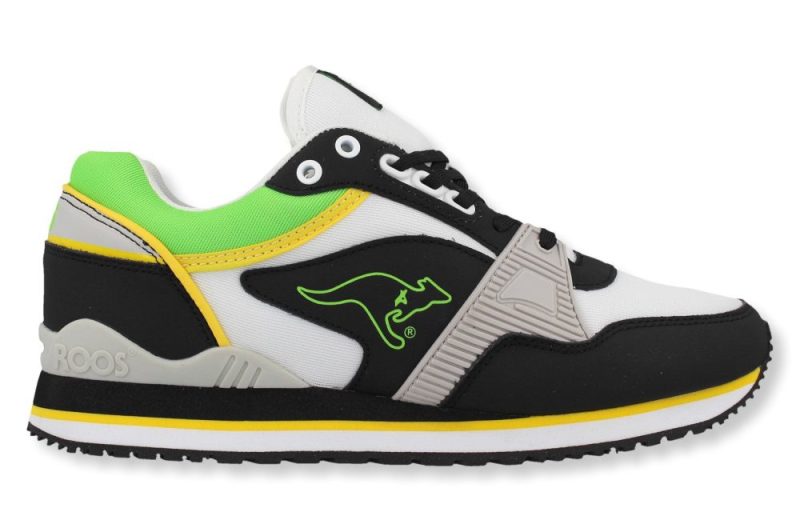 kangaroos shield og grey schwarz neon 472440002123