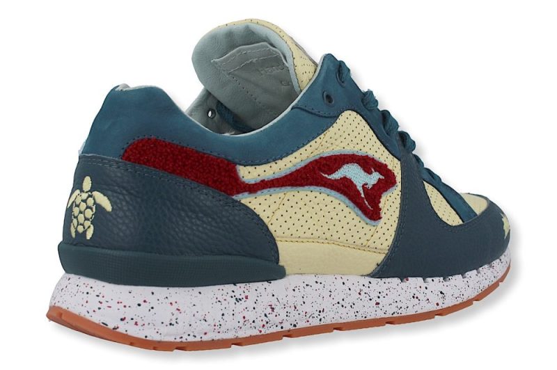 kangaroos sneakerbaas windmill pack turtle grun gelb 4711t 8201 3