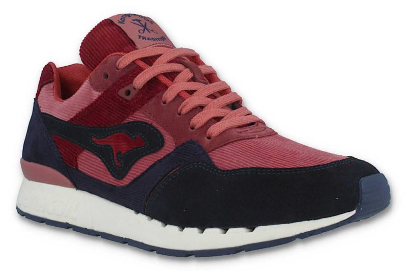 kangaroos x roostraditions corduroy racer schwarz rot 47510 000 4058 01