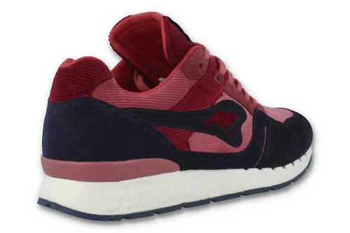 kangaroos x roostraditions corduroy racer schwarz rot 47510 000 4058 03