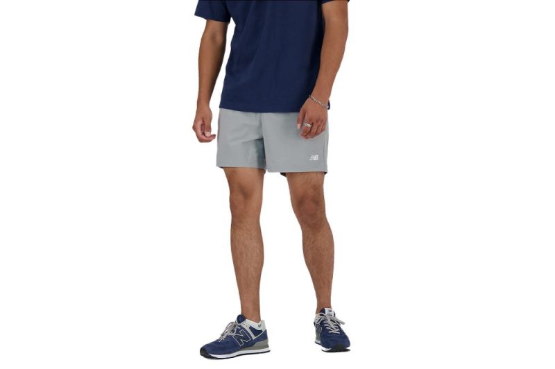 new balance athletics stretch woven short 5 grau ms41517yst 3