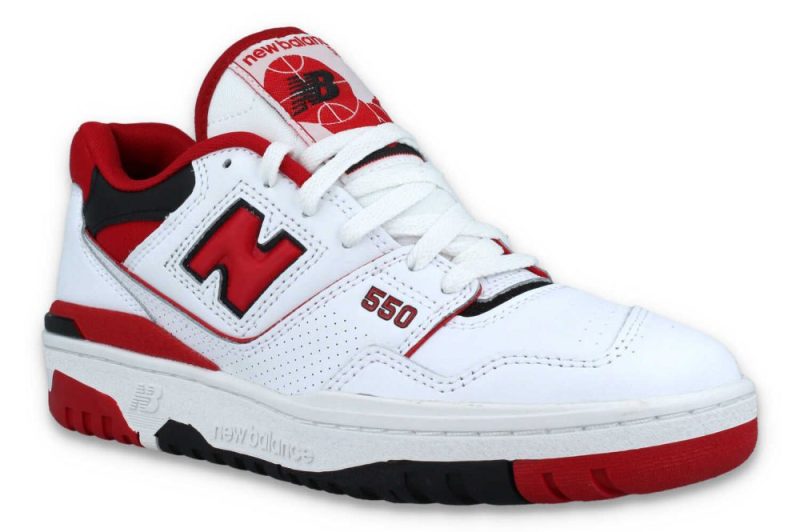 new balance bb 550 se1 weiss rot bb550se1 2