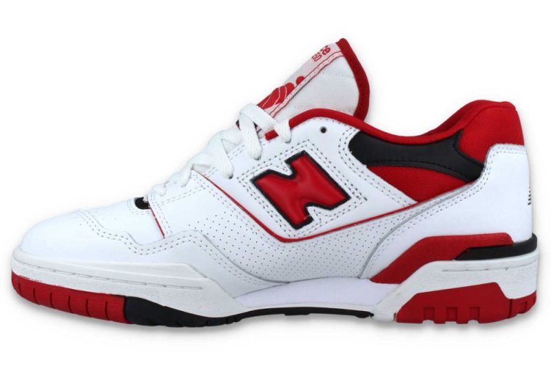 new balance bb 550 se1 weiss rot bb550se1 3