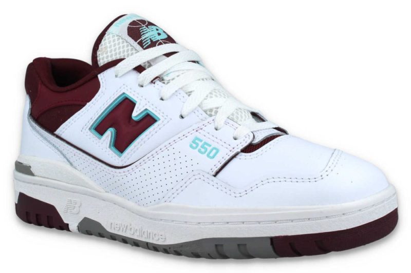 new balance bb 550 wbgweiss weinrot bb550wbg 2