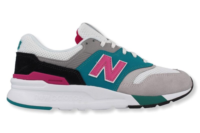 new balance cm 997 hzh weiss turkis pink 738141 60 12