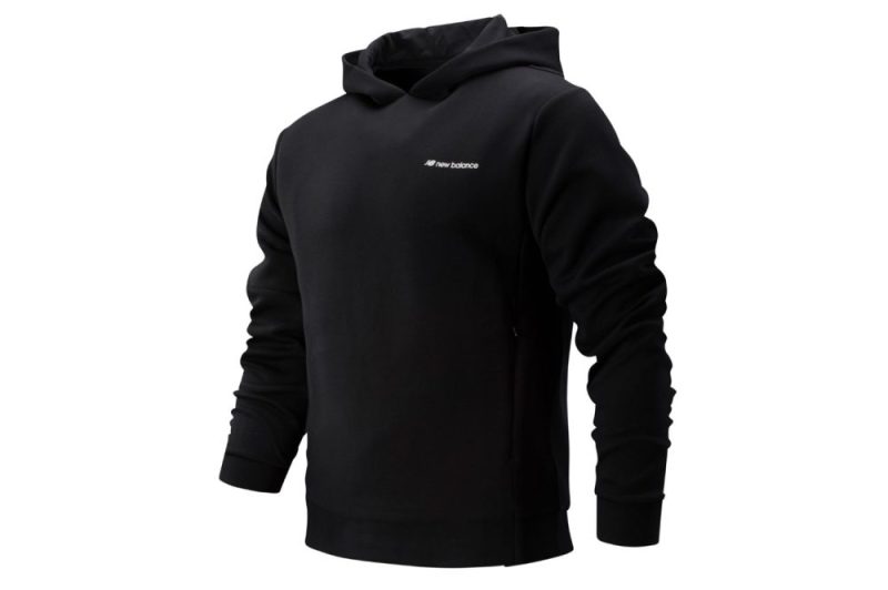 new balance sport style core hoodie schwarz mt93578bk