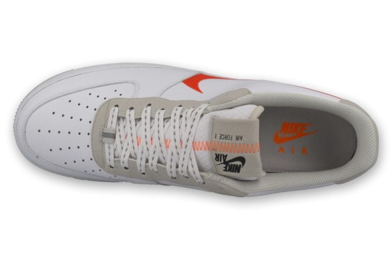 nike air force 1 07 lv8 weiss orange cd0888 100 5