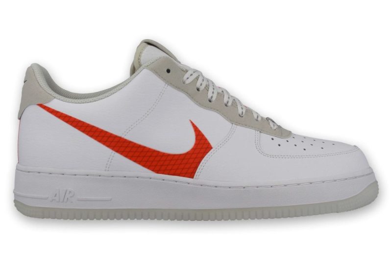 nike air force 1 07 lv8 weiss orange cd0888 100