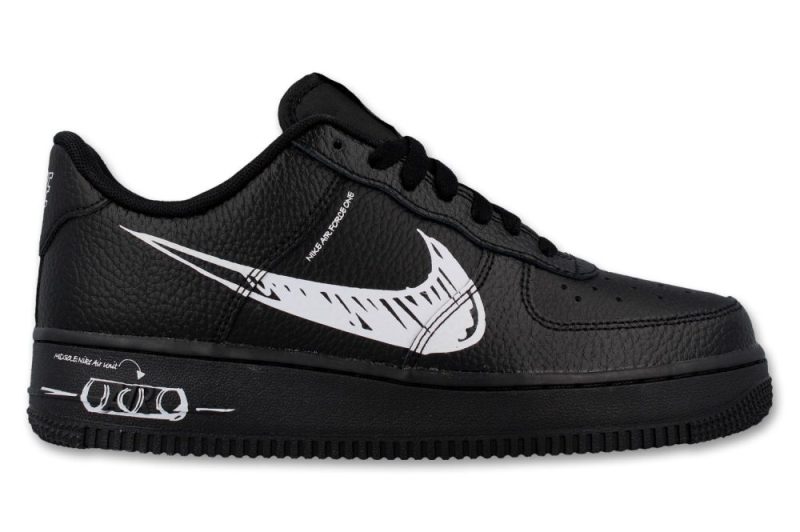 nike air force 1 lv8 utility schwarz cw7581 001