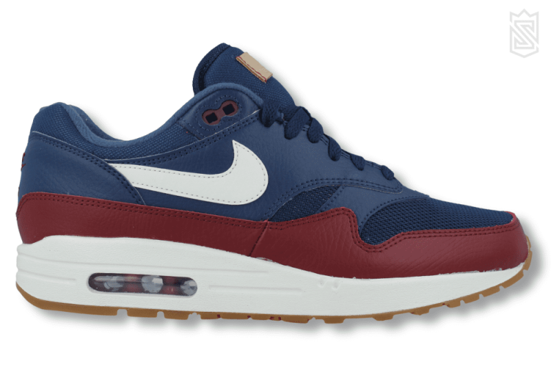 nike air max 1 ah8145 400 blau weinrot