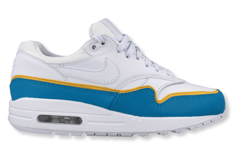 nike air max 1 w overbranded weiss blau 881101 103