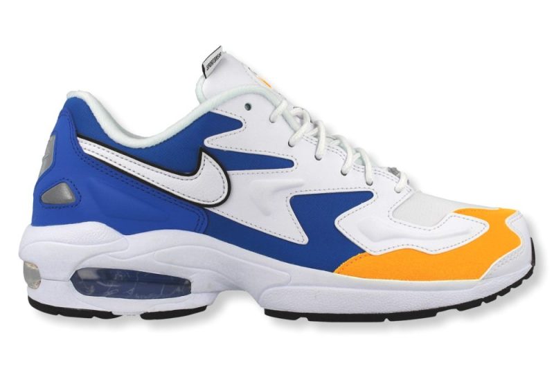 nike air max 2 light premium blau weiss gelb bv0987 102