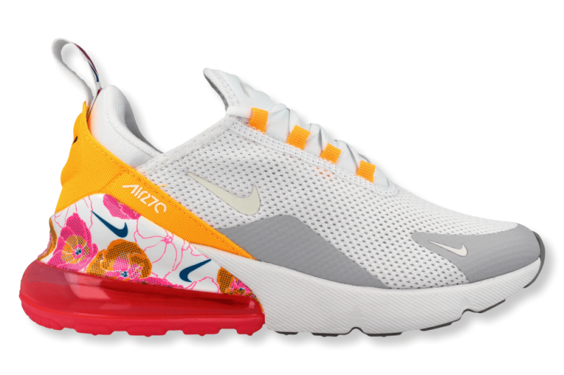 nike air max 270 floral pack weiss aprikose ar0499 101