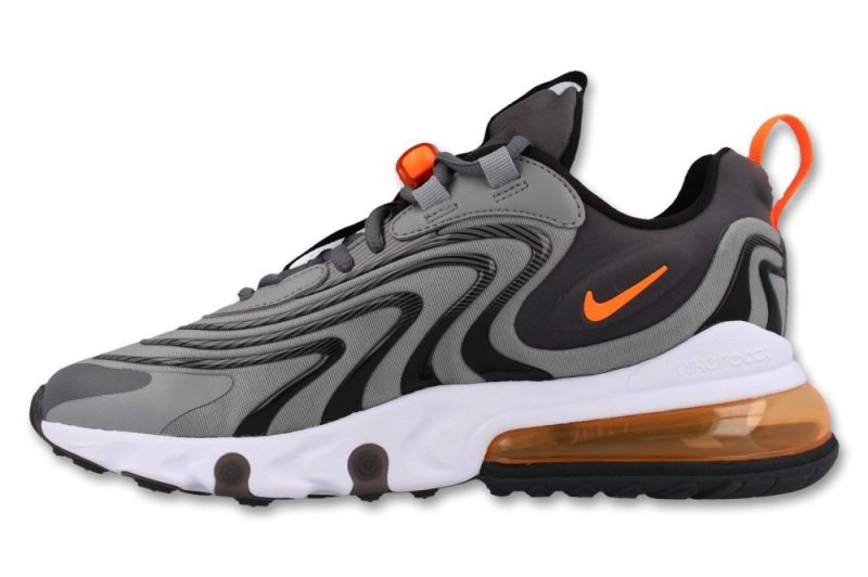 nike air max 270 react eng grau orange ct1281 002 2