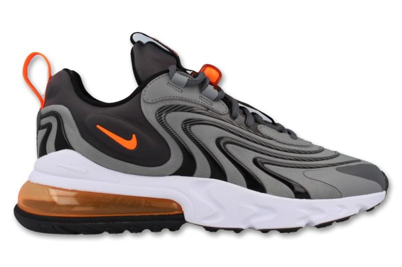 nike air max 270 react eng grau orange ct1281 002