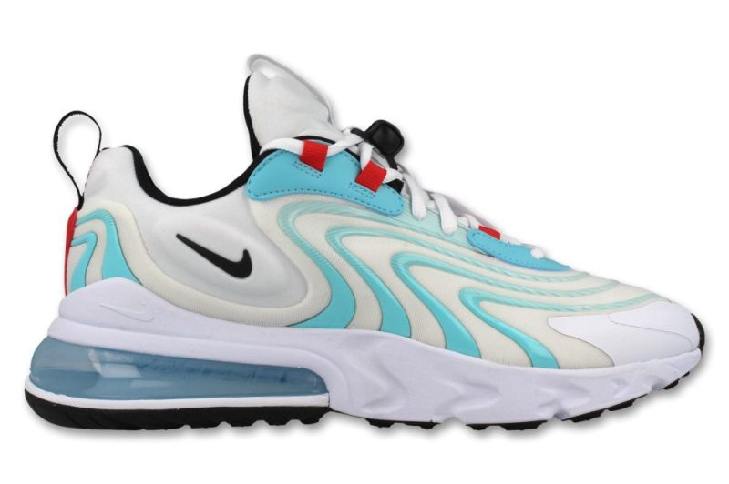 nike air max 270 react eng weiss hellblau ct1281 100