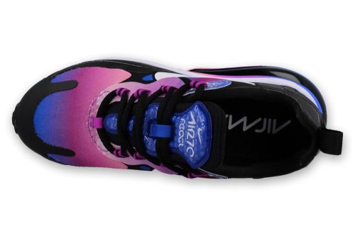 nike air max 270 react se schwarz blau rosa bv3387 400 5