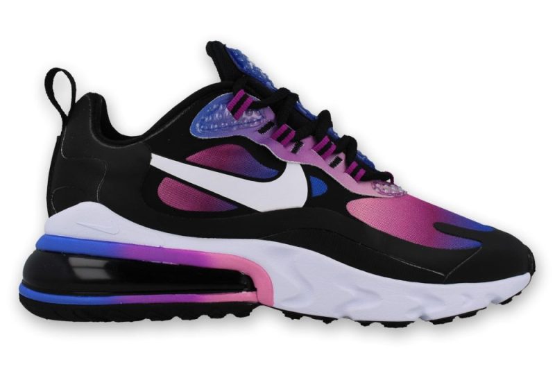 nike air max 270 react se schwarz blau rosa bv3387 400