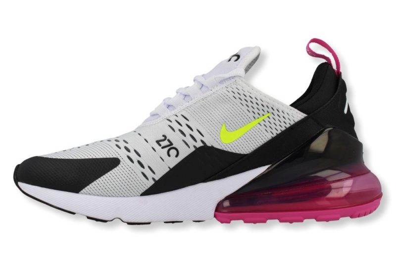 nike air max 270 weiss schwarz fuchsia ah8050 109 2