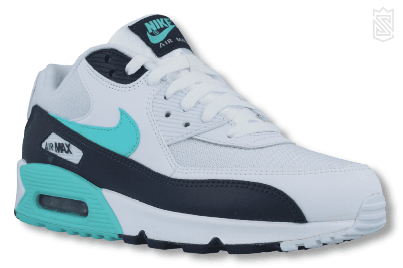 nike air max 90 essential aj1285 102 weiss tuerkis 01