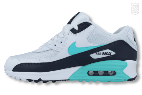 nike air max 90 essential aj1285 102 weiss tuerkis 02