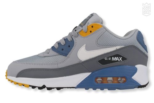 nike air max 90 essential grau blau gelb aj1285 016 2