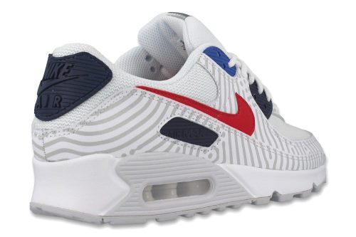 nike air max 90 euro tour 2020 weiss rot cw7574 100 3