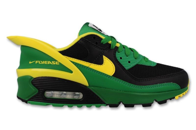 nike air max 90 flyease gruen gelb cz4270 001 1