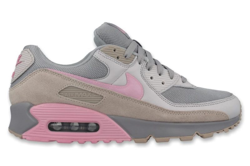 nike air max 90 grau pink cw7483 001