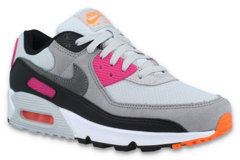 nike air max 90 grau violet orange fn6958 003 2