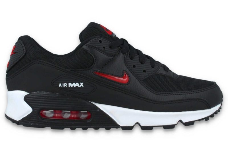 nike air max 90 jewel schwarz rot dv3503 001 1