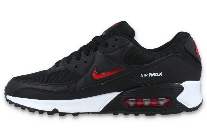 nike air max 90 jewel schwarz rot dv3503 001 3