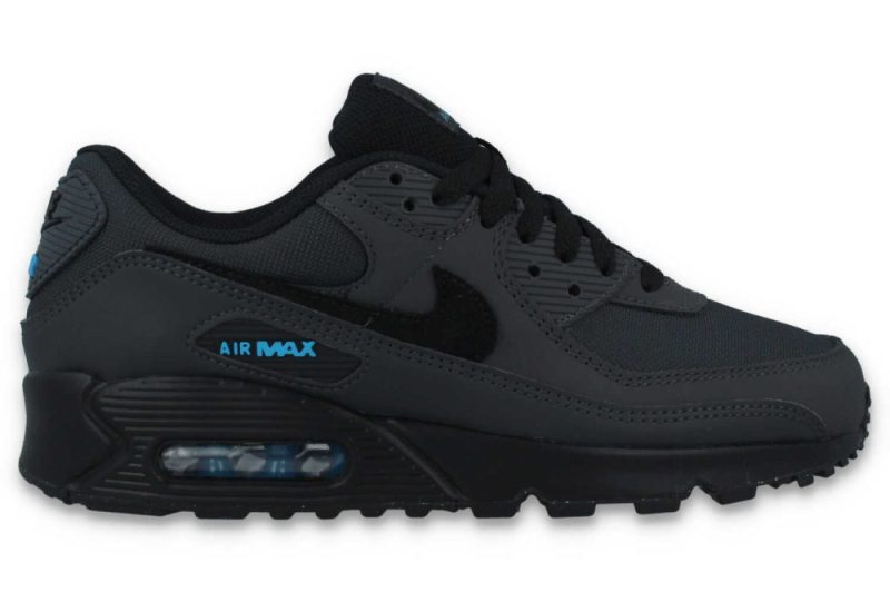 nike air max 90 schwarz blau dq4071 002 1